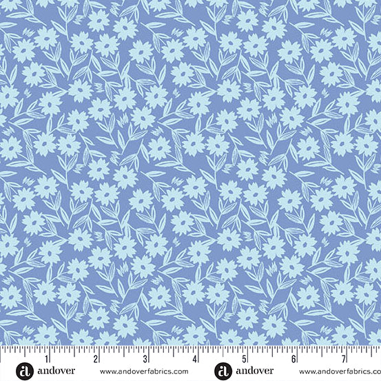 Denim Sunshine Blooms - Petals & Stitches