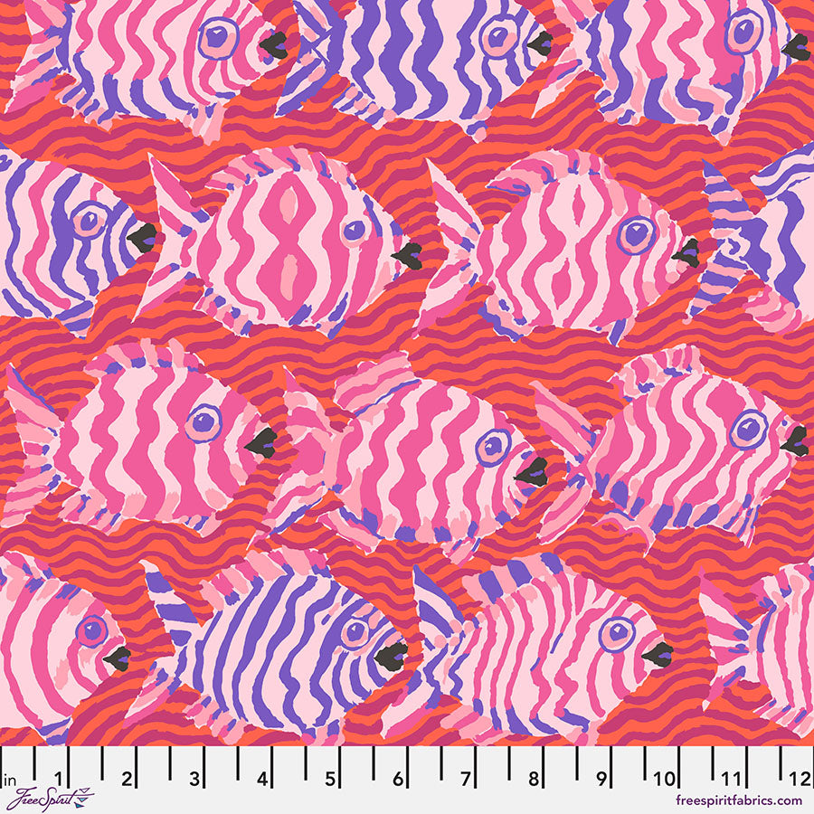 Minnows Red - Kaffe Fassett