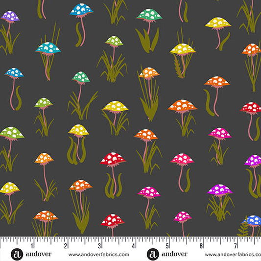 Night Mushroom Parade - Color Wheel