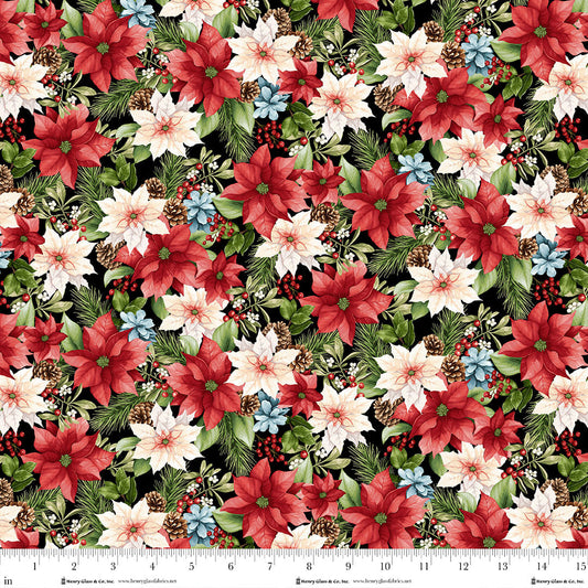 Black - Hollyville manor (Poinsettias)