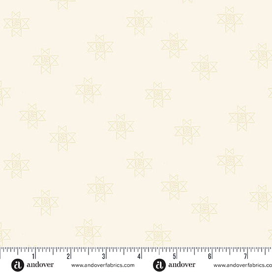 Cream Ohio Star - Petals & Stitches