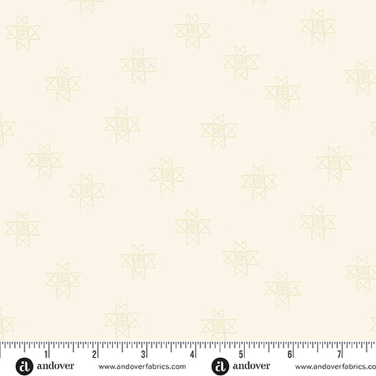 Cream Ohio Star - Petals & Stitches