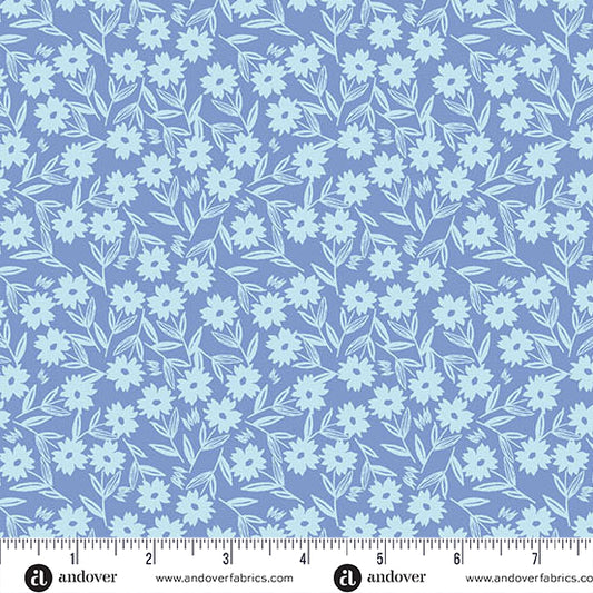 Denim Sunshine Blooms - Petals & Stitches