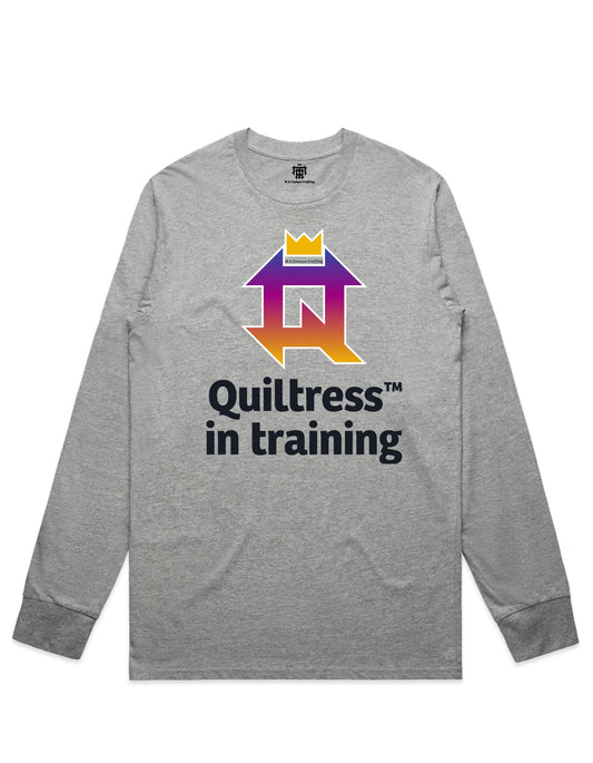 Long Sleeve Quiltress in Training T Shirt